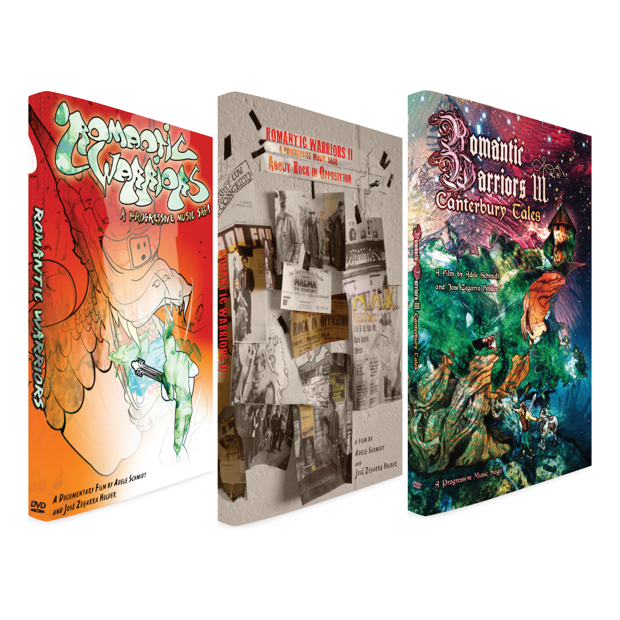 Full Romantic Warriors DVD Bundle — Progdocs